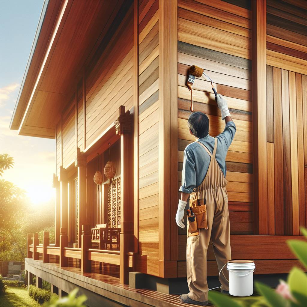 Peindre une façade en bois : protection et esthétique